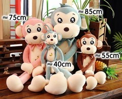 40cm Long Arm Monkey Plush Stuffed Toy Without Shedding Hair Child Birthday Gift