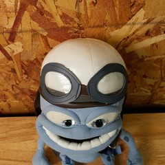The Annoying Thing – Crazy Frog Plush Large Size 20″ Vintage GANZ – NON TALKING