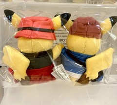 Pokémon Center 25th Celebration -Kalos Region Pikachu Poké Plush Toy (2021)