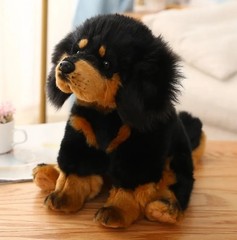 Tibetan Mastiff Dog 11 inch Stuffed Animal Plush Toys Toddler Doll Kids Gifts