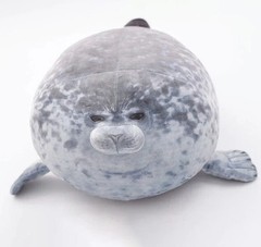 Cute Seal Print Pillow 8″ Stuffed Animal Plush Toys Toddler Doll Kids Gifts