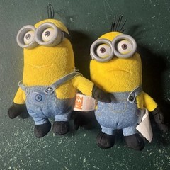 Dave & Kevin Despicable Me 2 Minions Pre Owned Plush Toys