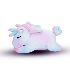 AIXINI Unicorn Plush Toy Convertible Pillow for Kids & Adults, Soft Stuffed …