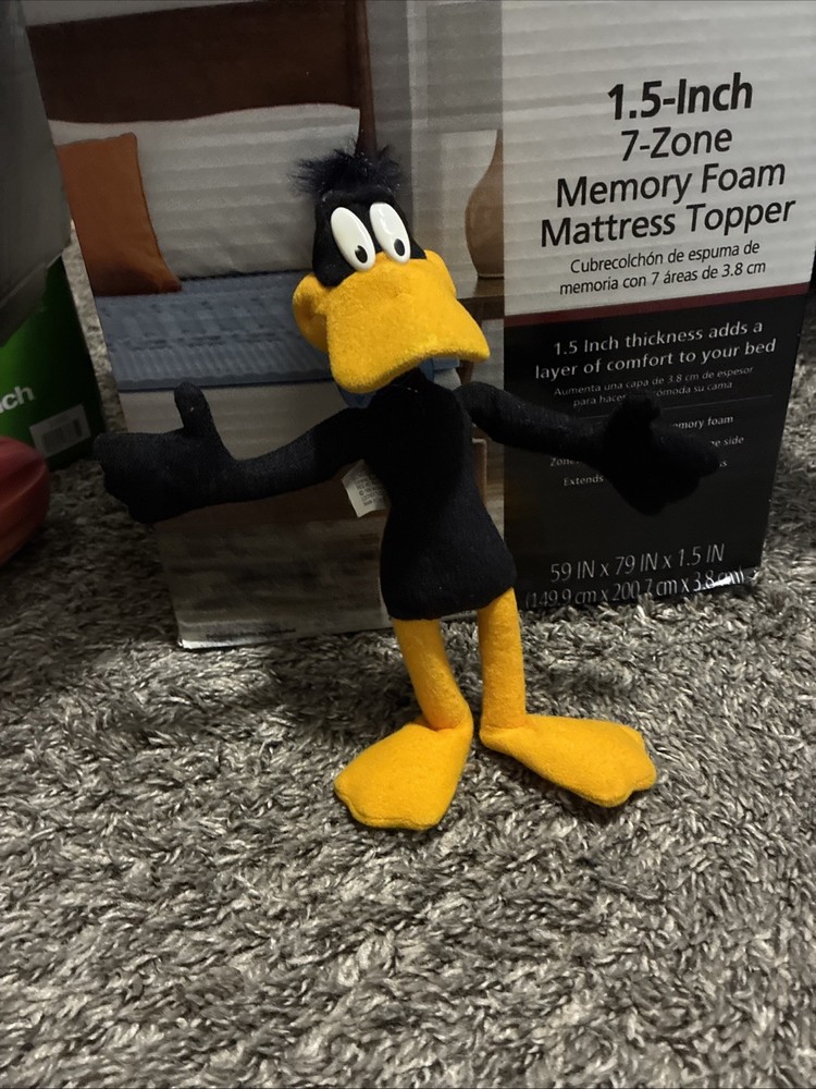 Vintage Daffy Duck Looney Tunes Stuffed Animal
