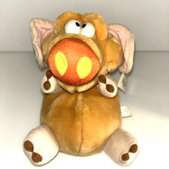 Vtg 8″ Go-Go Gigglers Piggler Plush Pig Battery Operated Laughing Shaking Nw/T