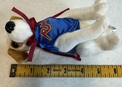 2014 Air Bud Russel Madness Small Plush Dog with Cape Stuffed Animal