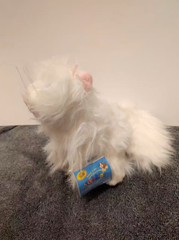 Webkinz Persian Cat Plush HM110 Ganz Sealed Code Stuffed Animal Blue Eyes Toy