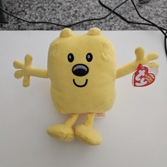 Ty Beanie Baby Wubbzy Nick Jr Wow Wow Wubbzy Yellow Plush Stuffed Toy