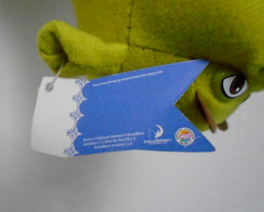 NEW 2007 Shrek The Third Plush Toy 14″ Tall Nanco Ear & Back Tags
