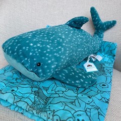 New Jellycat Gobfrey Whale Shark 40cm Plush Toy – Gift Ready with Tag & Dust Bag