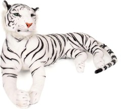 New Curvaso White Tiger Large Cuddly Plush Animal Stuffed Soft Toy Gift 50cm