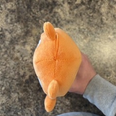 Ugly Doll WAGE Orange 9” Plush 2019 Item UD-UGD10. Missing Apron