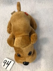 1986 Tara Toy Corp Kennel Kuddlees Kuddles 6” Plush Puppy Dog Stuffed Animal