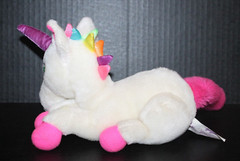 Vintage Lisa Frank Markie Small Plush Rainbow Unicorn 1995 24K 90s