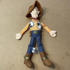 Disney Pixar Toy Story Sheriff Woody Plush Stuffed Animal Soft Body Doll