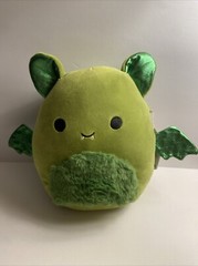 Squishmallows 2023 Halloween Green Glitter Wing Bat 8″ Rosemary Plush NWT