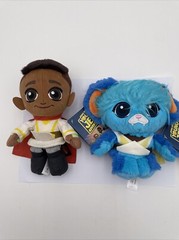 Mattel Star Wars Young Jedi Adventures Nubs & Kai Brightstar Plush Figures (2)