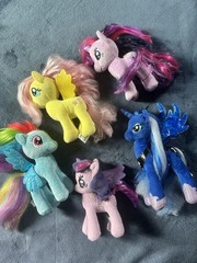 My Little Pony Lot of 5 Plush