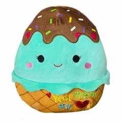 Squishmallow Maya the Ice Cream Plush – 12 inch (Valentine Version) – Brand New!