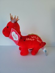 Dinosaur King Queen 11″ Plush Red Wild About You Stuffed Animal Love