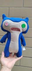 Funny Ugly Monsters Tooth monster Plush Toy Doll 33cm（No Box)