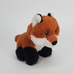 Aurora Eco Nation Red Fox Plush Stuffed Animal Recycled Materials 5″ Orange