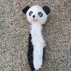 Small Black White Panda Plush Stuffed Animal Toy, 6-14 in, Ages 3+ Years
