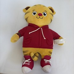 Daniel Tiger’s Neighborhood Plush 2016 Red Fleece Jacket Shoes Mr Rogers