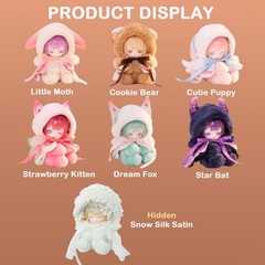 Plush Blind Box Collectible Figure Cute Series Mystery Toy Gift