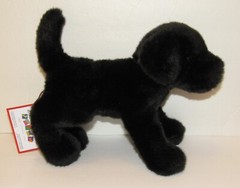 Douglas Brewster Black Lab Cuddle Toy Plush Stuffed Animal
