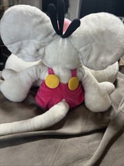 Thomas Goletz Diddl Giant 36” Plush Mouse Pink Shirt Germany 1999 With Tags