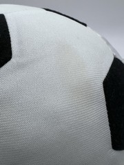 IKEA Soccer Sparka Black White Plush Soft Toy Ball 7”
