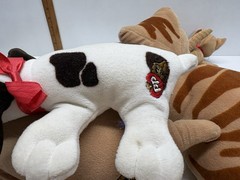 Vintage Pound Puppies Plush Lot Dog Cat Puppy Kitty Bones Large Small Stuffed