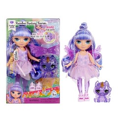 Rainbow High Littles Fantasy Fairies + Pet – One Size, Multicolor
