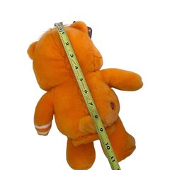 Care Bears Laugh A Lot Bear Singing Stuffed Plush NWT Orange Vintage 2003 Works