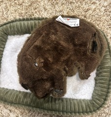 Perfect Petzzz Chocolate Labrador Sleeping Breathing Lifelike & Dog Bed Tested