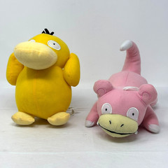 POKEMON Lot 2 Slowpoke & Psyduck Plush Hanging Loop Toy Factory 2021 Stuffed Toy