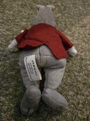 Vintage Mayor Clayton Beanie Bunny Plush Stuffed Animal GKTW 8” NWT