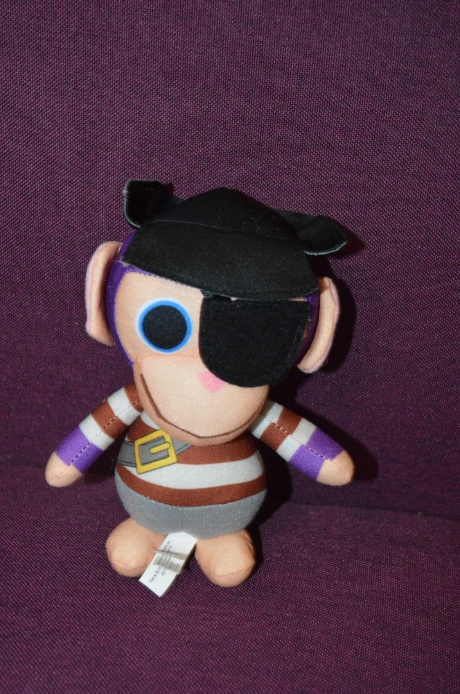 Pirate Monkey Plush Stuffed Animal Toy 7″ Wonder Park Movie M8