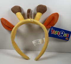 Hard to Find Toys R Us Geoffrey The Giraffe Headband w/Ears Hair Band 2023 NWT’s