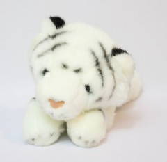 Adventure Planet Heirloom Buttersoft White Tiger Plush Stuffed Toy Animal 7″