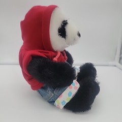 GANZ Webkinz Panda HM111 7″ Sitting and Lil’Kinz Panda HS111 6″ Plush Stuffed
