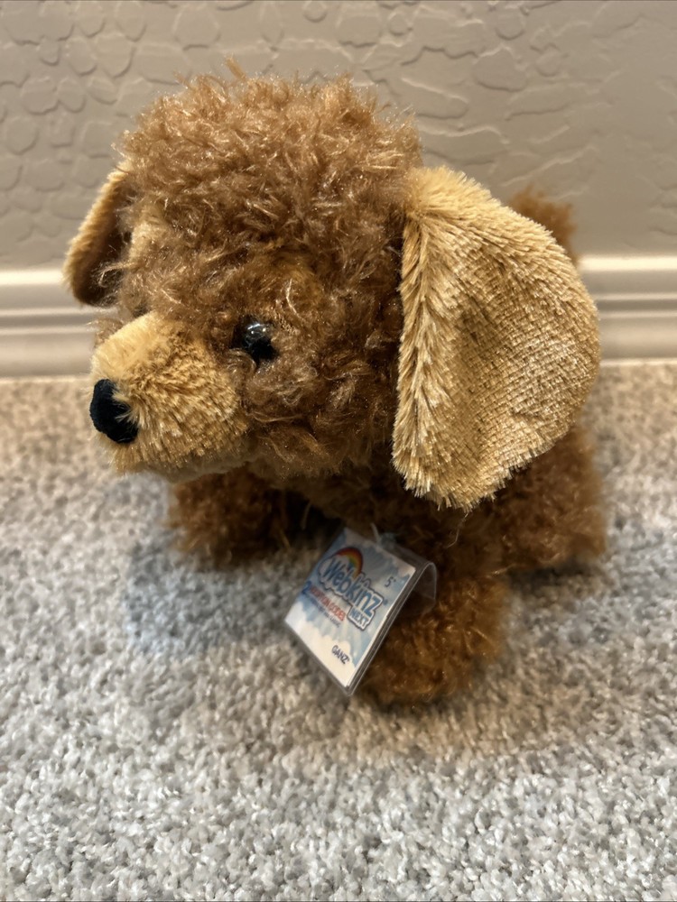 NEW Webkinz Cockapoo WK00024 Ganz Plush 2 Unused Adoption Codes Classic & Next
