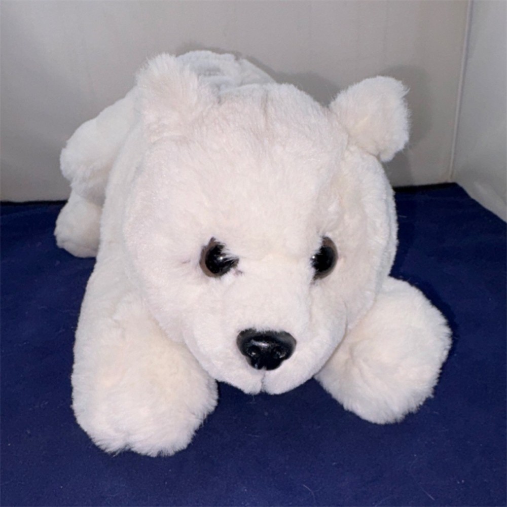 Polar Bear FAO Schwarz Medium Stuffed Animal Plush 2022 Toy (14-24in, 3+ Years)