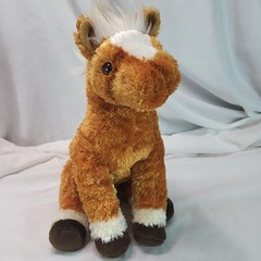 Hoofer Brown Horse TY Beanie Buddies 12″ Stuffed Plush Animal Doll