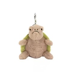 Timmy Turtle Bag Charm Soft Plush Toy Keychain Cute Animal Keyring Gift New **