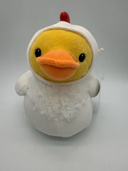 Easter Chicken Chick Duck Plush Stuffed Animal Yellow White Jeep Small 7 in New