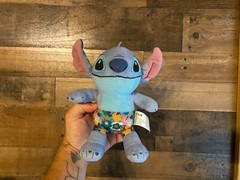 Lilo & Stitch Disney Plush Hawaiian Style Print Shorts Just Play 8″ Stuffed Toy