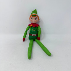 Elf Mates Elf On Shelf Cobbler Plush Doll Green Christmas Cute Cuddle Toy 10″