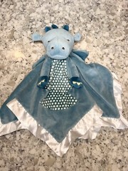 Douglas Baby Dragon Satin Soft Fleece Wings Plush Stuffed Animal Lovey 14.5″